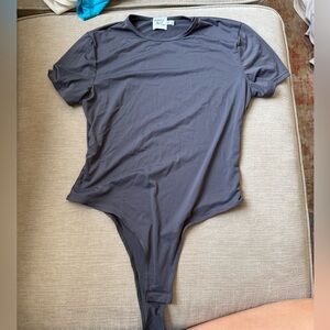 Princess Polly Charcoal Bodysuit